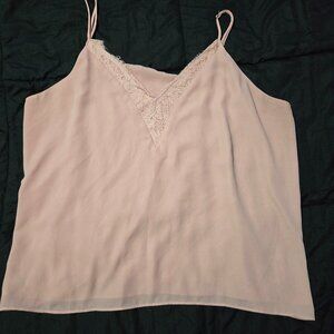 Pink Lace top Cami
